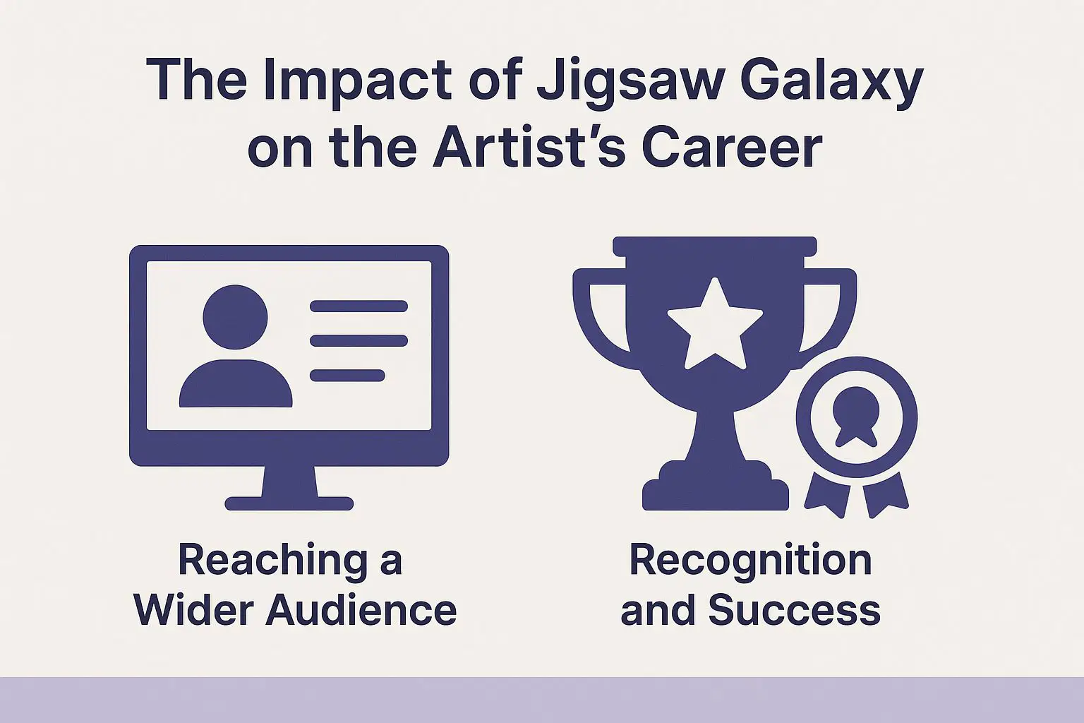 The Impact of Jigsaw Galaxy on the Artist's Career