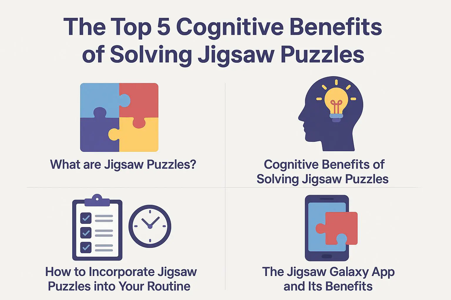 The Top 5 Cognitive Benefits of Solving Jigsaw Puzzles